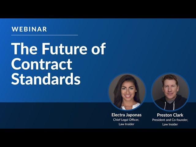 The Future of Contract Standards