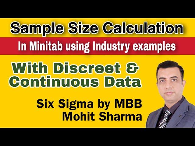 Easily Learn how to calculate Sample Size using Minitab