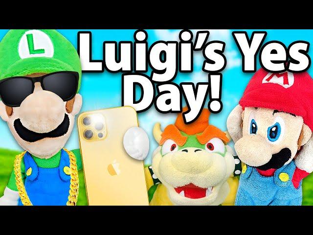 Crazy Mario Bros: Luigi's Yes Day!