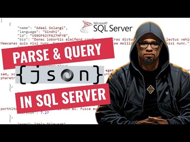 Parse and Query JSON Data with SQL