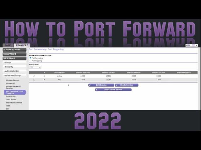 How to Port Forward a Minecraft/Unturned Server in 2022