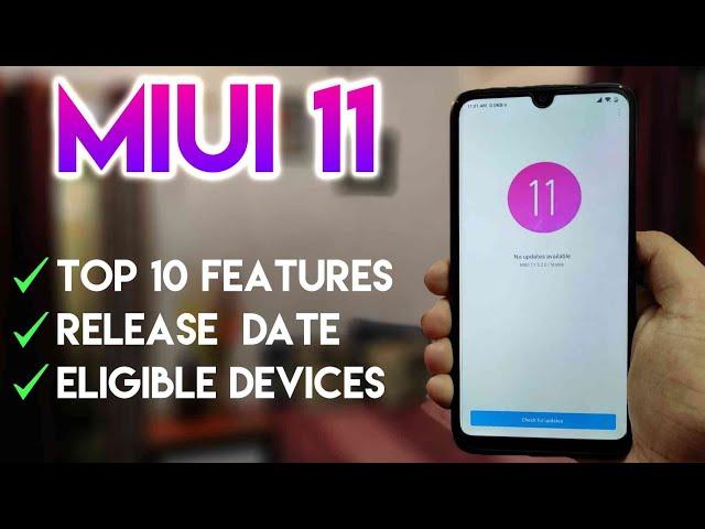 MIUI 11 Features In Hindi | MIUI 11 Stable Release Date In India | Supported Eligible Devices List