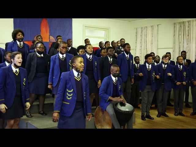 EHS Senior Choir singing  NDIKHOKHELE BAWO at ATKV choir competition. Conductor - Mr. S D Zwane