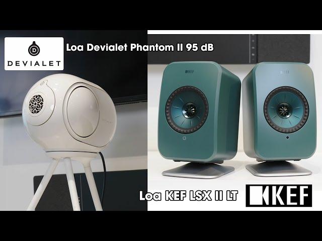 Loa Devialet Phantom II 95 dB Thí Đầu Với Loa KEF LSX II LT - Bất Phân Thắng Bại