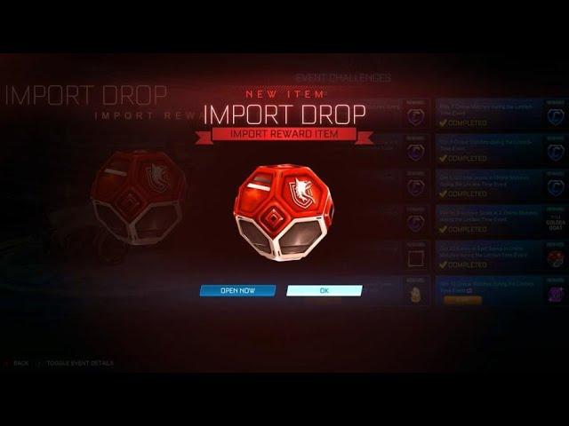 How To Get *UNLIMITED* IMPORT DROPS on Rocket League!