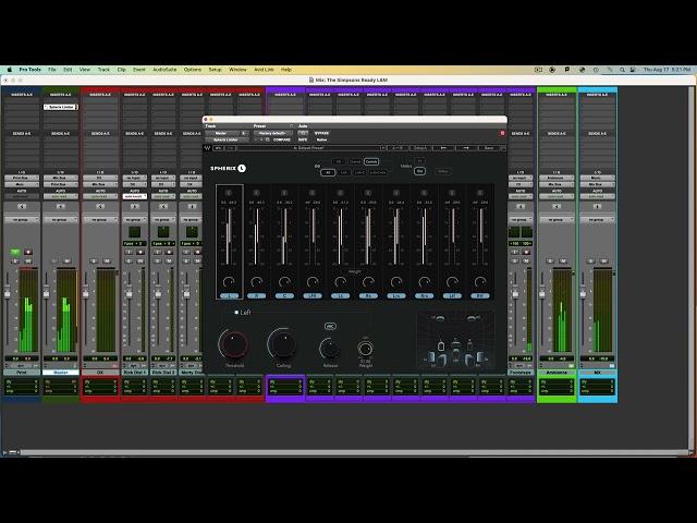 Pro Tools Immersive Mixing - 7.1.2 Limiting & Metering