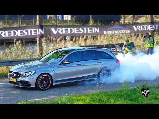 Mercedes-AMG C63 S Estate MADNESS! BURNOUTS, Revs, Accelerations & More!