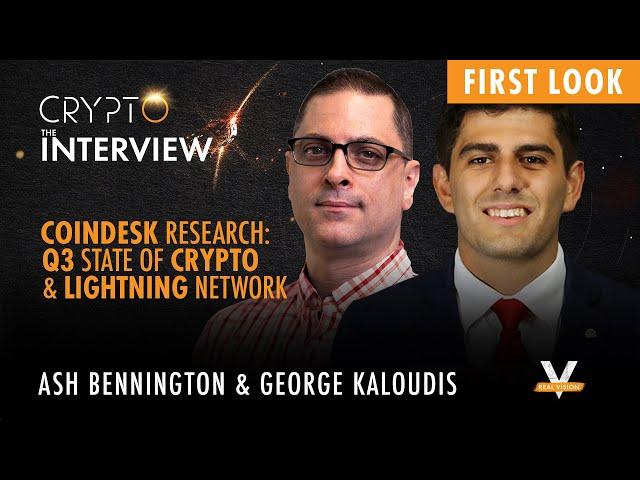 CoinDesk Research: Q3 Blockchain & Cryptocurrency Overview with George Kaloudis