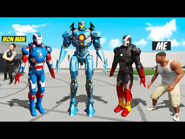 I Stole EVERY IRON MAN'S SUIT From IRON MAN in GTA 5!(part-2)