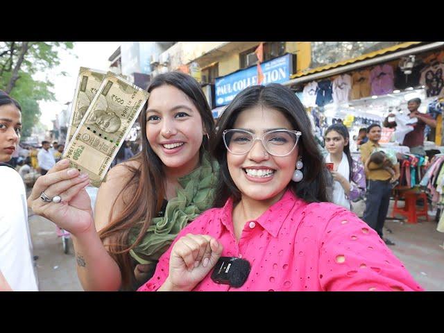 Rs1000/- in Sarojini Nagar Haul Challenge | Rs1000/- Challenge | Ding Dong Girls