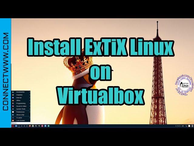 How to Install ExTiX Linux on Virtualbox