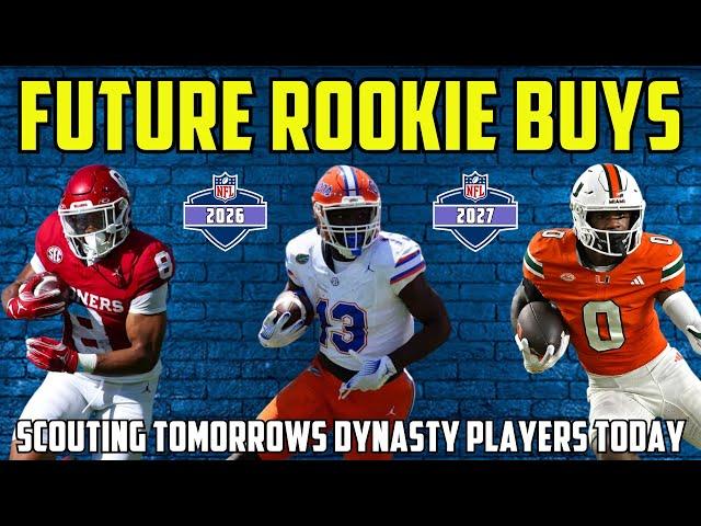 Future Rookie (Devy) BUYS | Dynasty Fantasy Football 2026-2027