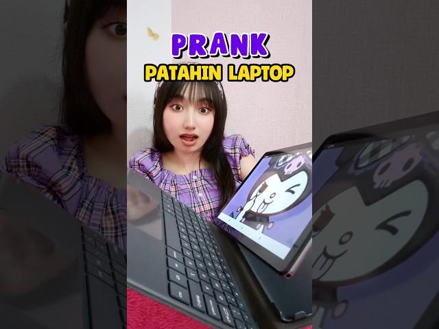 PRANK MAMA PATAHIN LAPTOP?!!  #HolidayWithShorts #OliviaValent