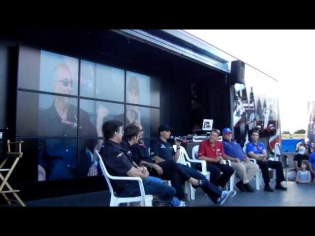 Foyt, Rahal and Andretti boys talk about DADS for Father's Day