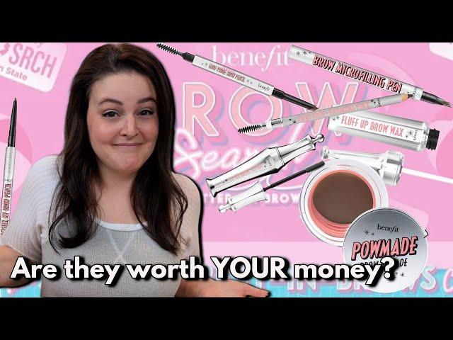 Brow Goals or Brow Fails? Ranking Benefit's Best-Selling Brow Products! | Jen Luv