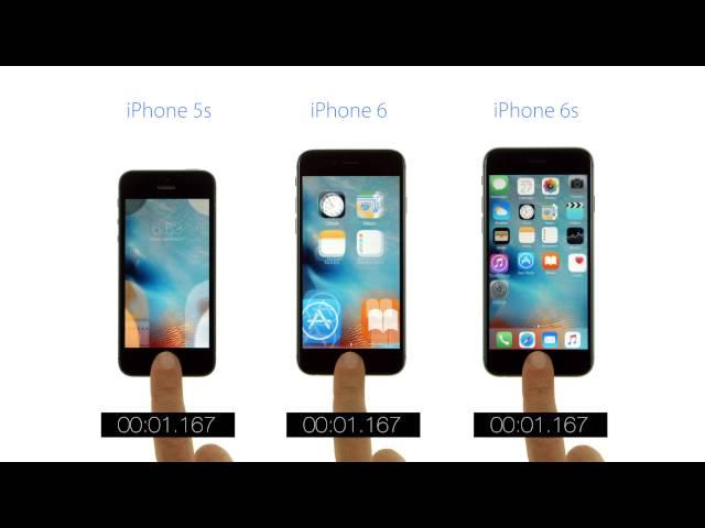 Touch ID Speed Test - iPhone 6s vs. iPhone 6 vs. iPhone 5s