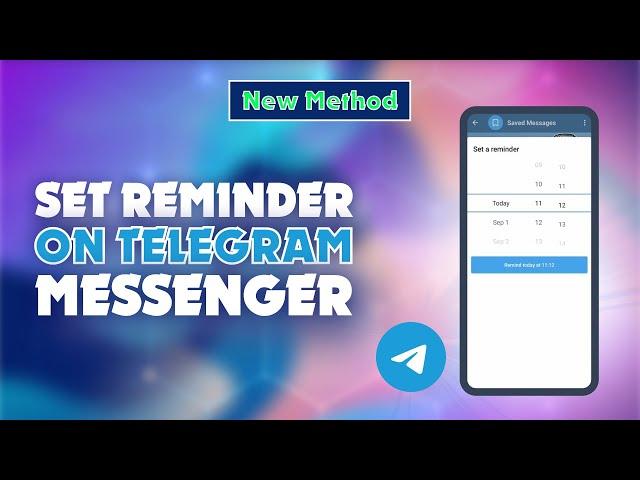 How to Set Reminder on Telegram Messenger   @skillswave