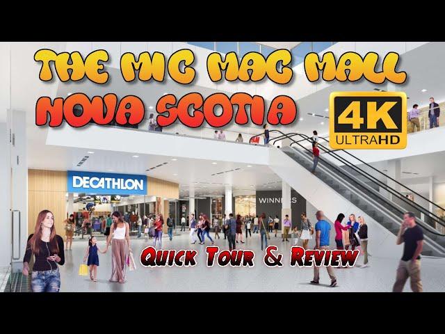 Quick Tour of the Amazing Triple Floor Mic Mac Mall in Dartmouth, Nova Scotia!  An American's VLOG