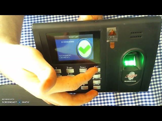 K30 ZKTeco Fingerprint reader with access control