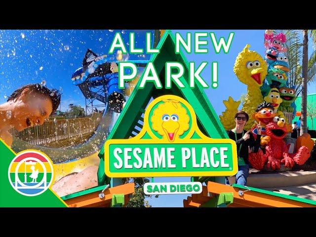 Our First Ever Visit to SESAME PLACE SAN DIEGO! | First Reactions, Full Tour, Review, POVs, & More!