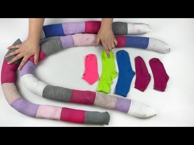 UNUSUAL USE OF OLD SOCKS! BE READY TO BE AMAZED!