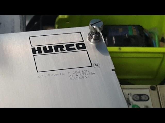 Hurco VMX24 VMX 24 control kit CPU Ultimax 4 for CNC milling machine test after repair