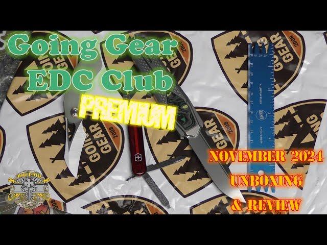 Going Gear EDC Club Premium November 2024 - Unboxing & Review