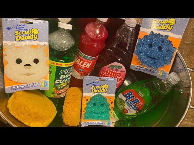 Merry Christmas  2020 Sponge Squeezing  ASMR SOUNDS (Read Description ) Scrub Daddy Edition