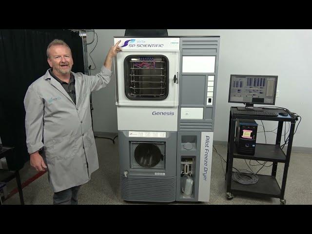 SP Scientific Genesis Pilot Freeze Dryer Setup with Encore Software