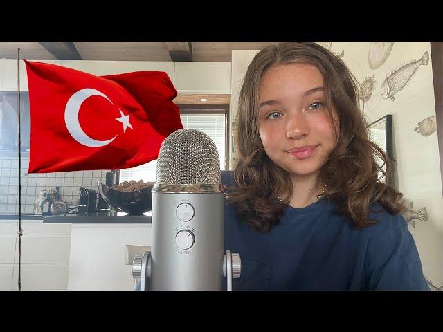 ASMR I Whispering in Turkish/ Türkçe! Saying Turkish Provinces 