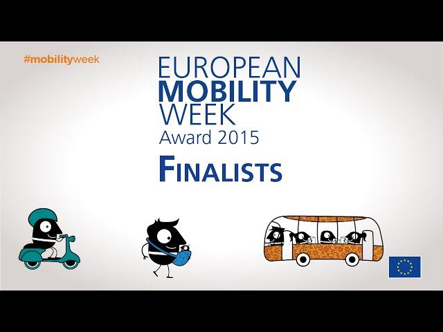 EUROPEAN MOBILITY WEEK Award 2015 Finalists