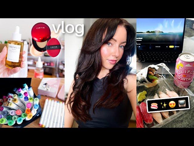 san diego, skincare, TIRTIR foundation thoughts, baby clothes haul / VLOG