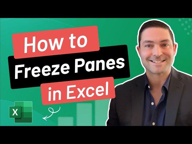 How to freeze panes in Excel?