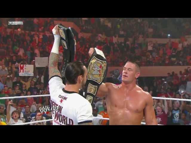 CM Punk Returns To RAW With Official WWE Championship