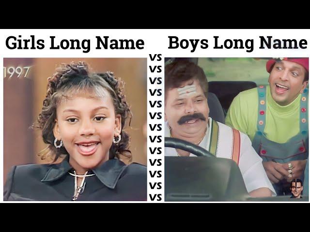 Girls Longest Name VS Boys Longest Name from #dhamaal @Ajimwa  #movie #girlsvsboys #comedy