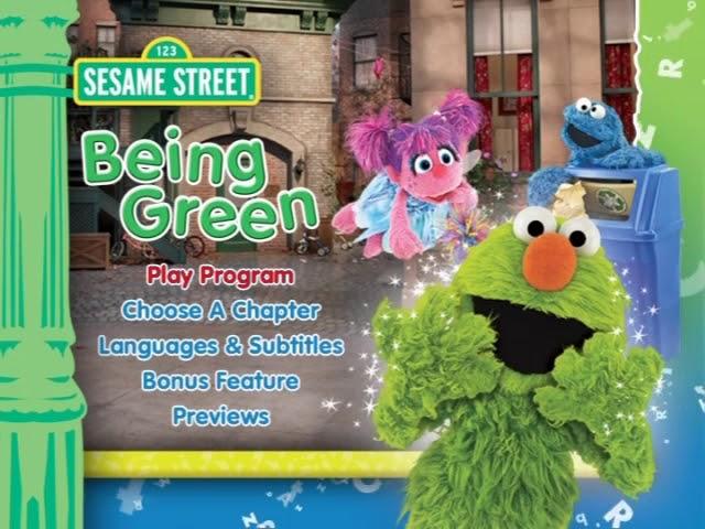 Sesame Street: Being Green - DVD Menu Walkthrough