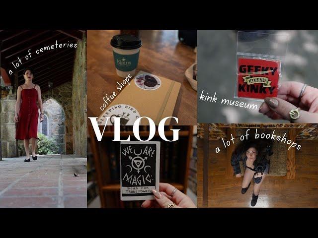 Chicago to Salem: Cemeteries, K!nk Museums & a lot of Bookshops || Vlog