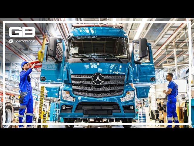 The Mercedes Actros Production Line is a Masterpiece