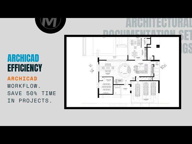 Project From Start to Finish | ArchiCAD Workflow | Save 50% of Your Time Doing Architecture Projects