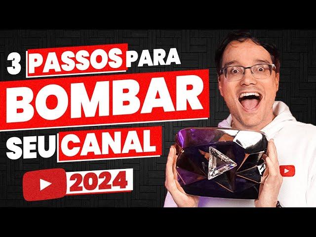 ESSA SERIA MINHA ESTRATÉGIA PRA BOMBAR NO YOUTUBE EM 2024