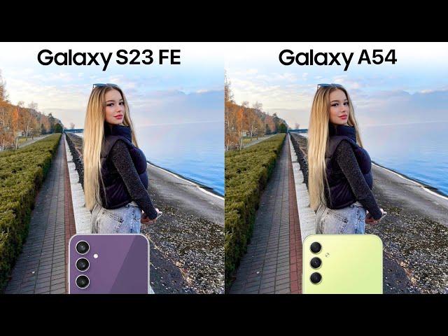 Samsung Galaxy S23 FE VS Galaxy A54 Camera Test Comparison