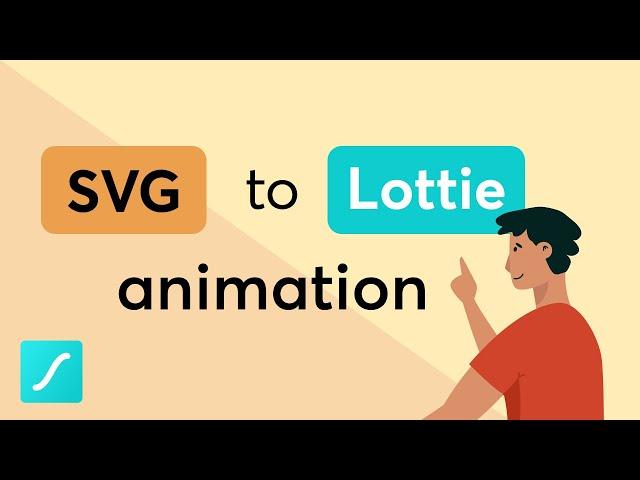 Turn an SVG into a Lottie animation instantly with LottieFiles. NO AFTER EFFECTS REQUIRED!