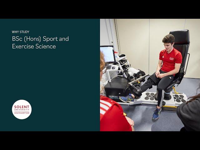 Why study BSc (Hons) Sport and Exercise Science