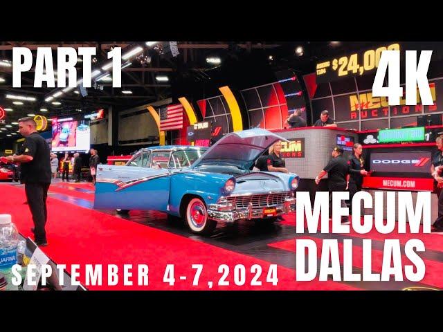 Mecum Dallas Auction 2024, September 4-7 part 1