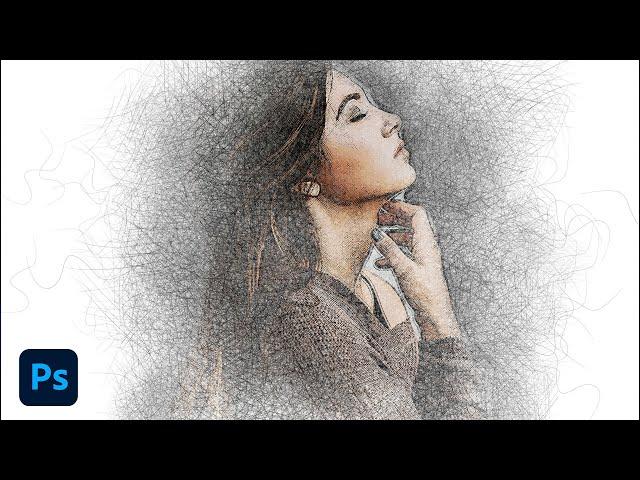 Create the Pencil Sketch Effect with Photos | Adobe Photoshop Tutorial