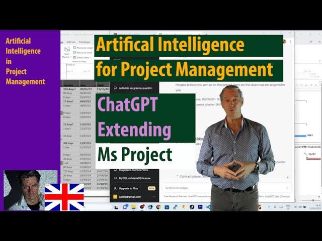 #1 AI in Project Management ● Discover How ChatGPT Improves Ms Project ● openAI