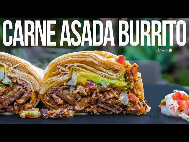 The Best Carne Asada Burrito | SAM THE COOKING GUY 4K