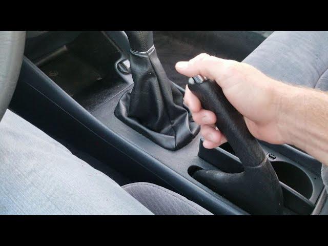 How To adjust a vehicles hand brake cable