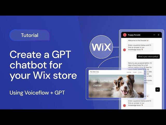 How to create a GPT chatbot for your Wix store