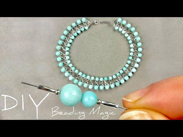 Bugle Beads Necklace Tutorial: Easy Jewellery Making at Home for Beginners